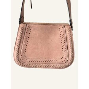 Kate And Alex Cuffaro Pink Crossbody Purse Italian Design Handbag